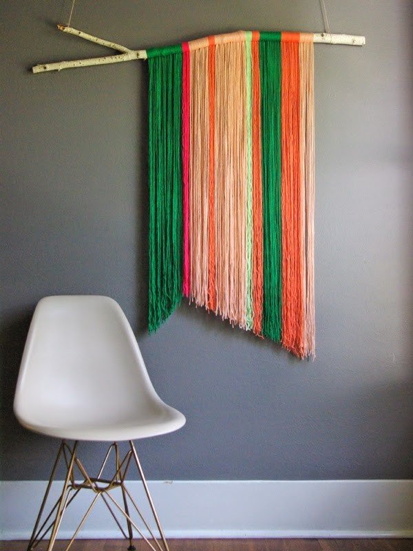 23. Yarn Wall Hanging