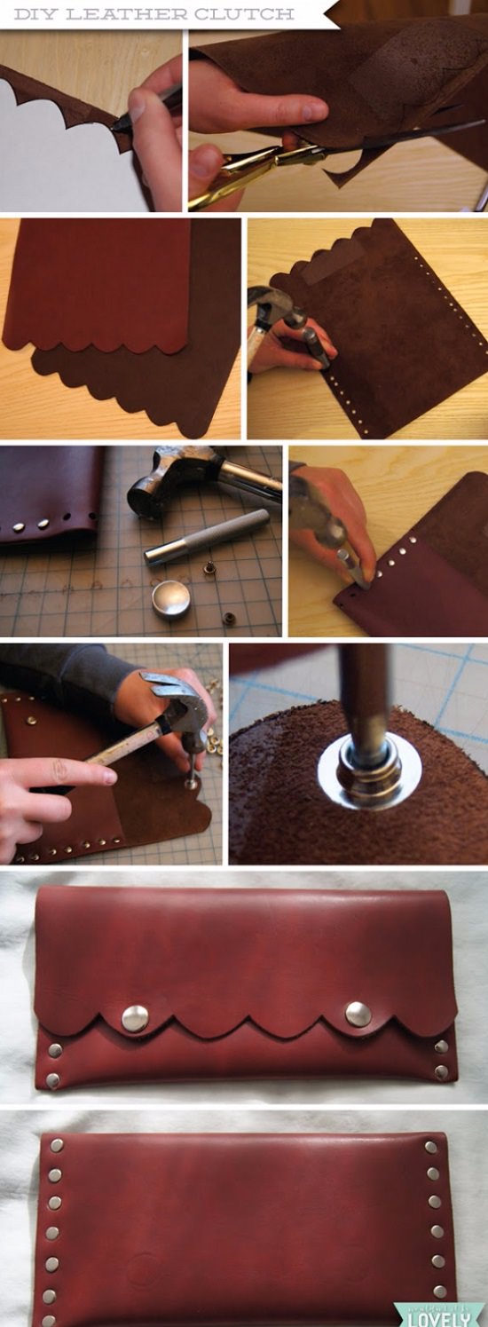 Leather DIY Crafts 17