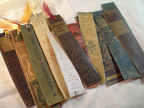 Repurposed Spine of Old Books