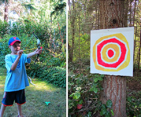 Kid Made Archery Target