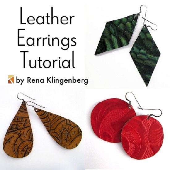 How To Make Leather Earrings4