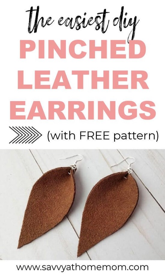 How To Make Leather Earrings7