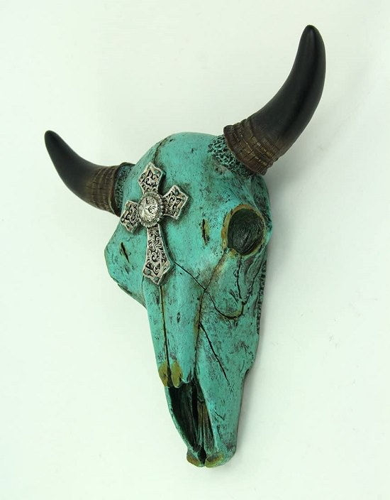 Painted Cow Skull  Ideas1