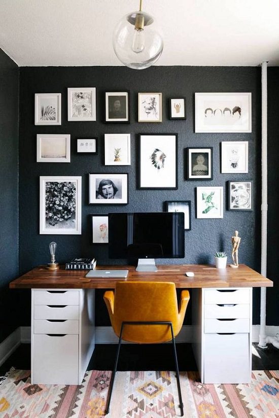 Small Space Home Office Ideas You'll Drool Over6