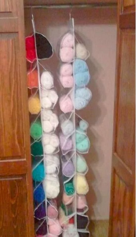 Craft Room Yarn Storage Ideas1