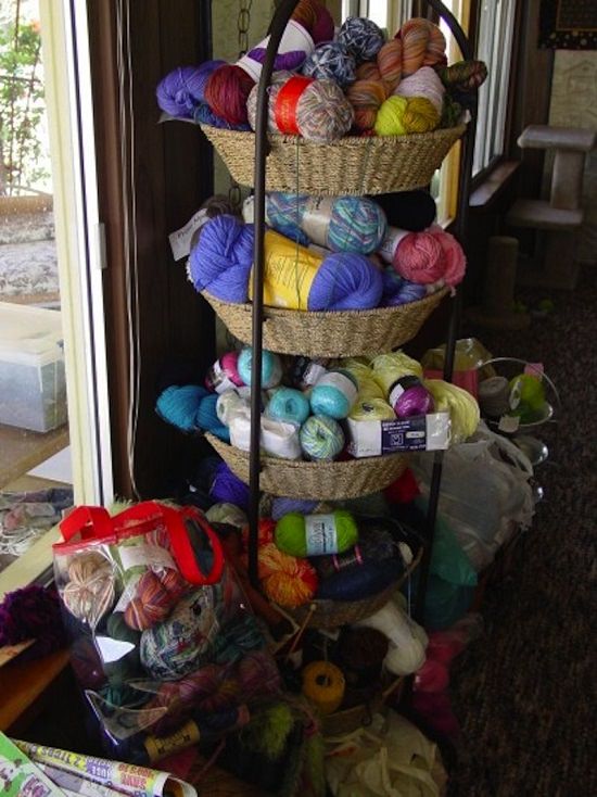 Craft Room Yarn Storage Ideas3