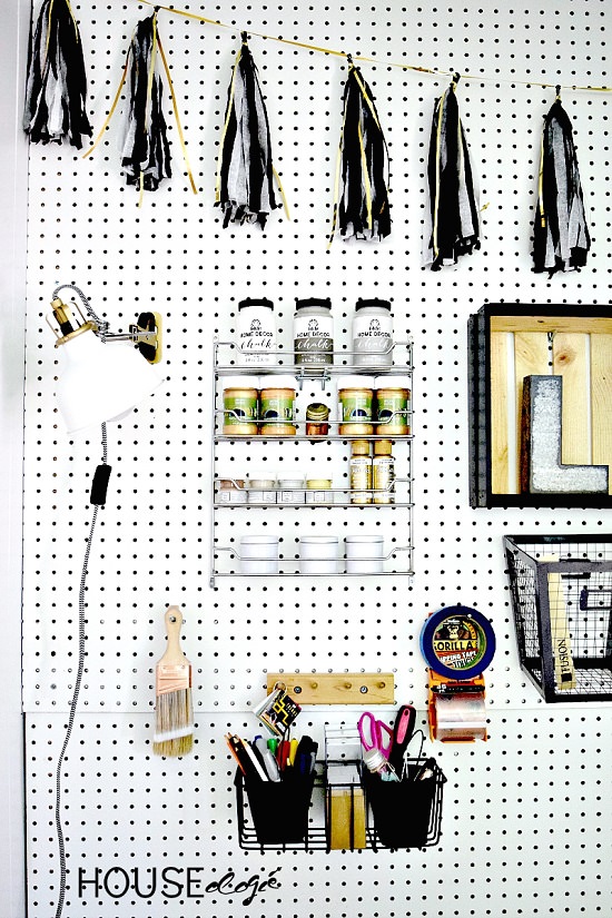 Pegboard Ideas for Craft Room2