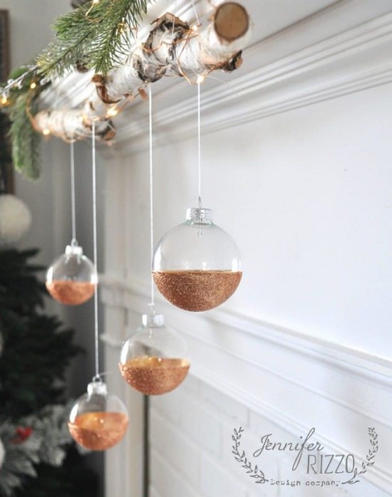 DIY Glitter Ornament Ideas7