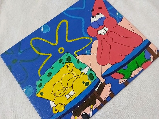 Spongebob Painting Ideas2