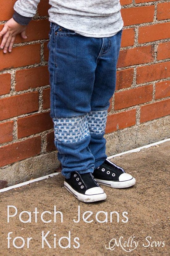 Cute Patched Jeans Ideas2