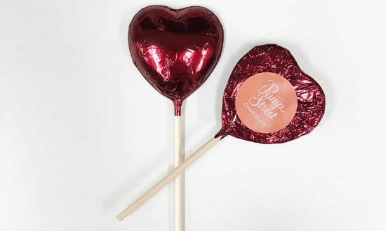 Chocolate Heart On A Stick1