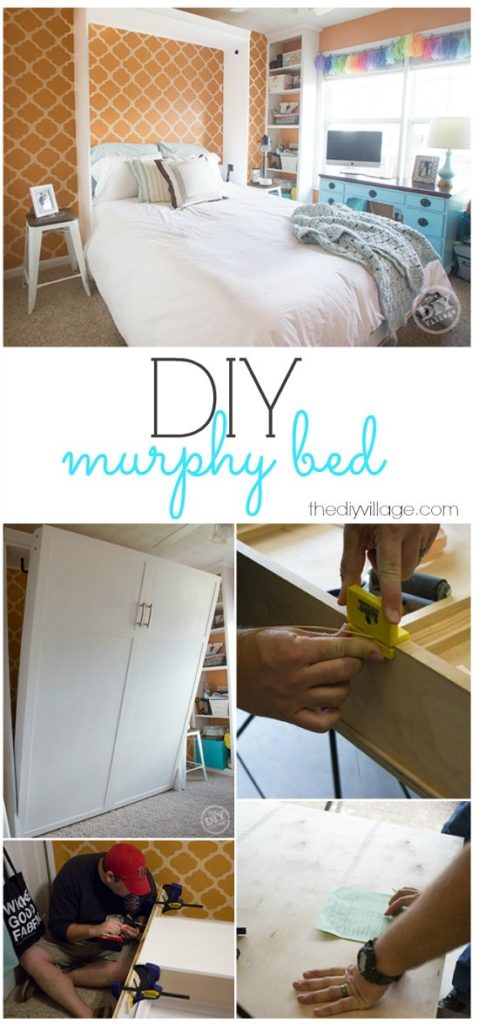 DIY Murphy Bed Ideas7