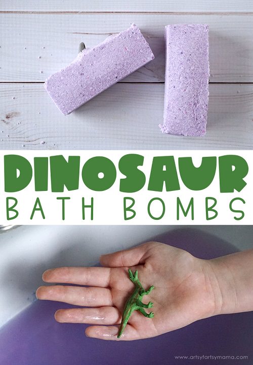 Dino Bath Bombs DIY