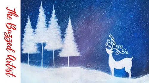 Christmas Canvas Painting Ideas3